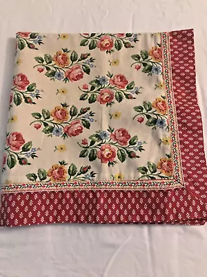 Vintage Rare Laura Ashley Euro Sham Pillowcase Floral 31  X 31  EUC Cottage Core • $38