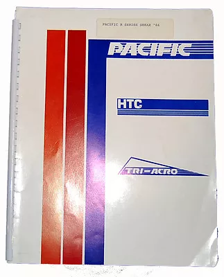 Pacific Hydraulic Shear Series R Installation Operations Maintenance Manual • $45