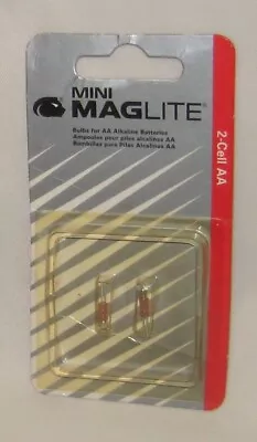 Maglite Mini Replacement Bulbs For AA Alkaline Batteries LM2A001 - NEW - SEALED • $8