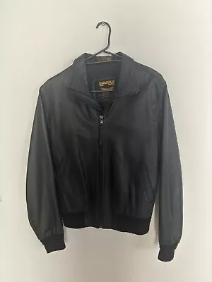 Men's Vintage Italian Leather Jacket • $60