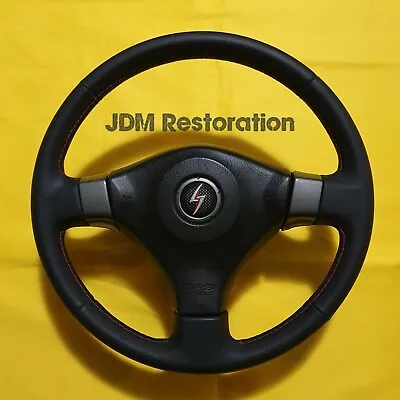 Nissan S15 Silvia Jdm Steering Wheel Exchange Retrim Sr20 Ca18 S14 S15 Nismo  • $588