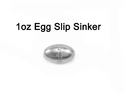 1 Oz Egg Slip Sinkers  - Choose Quantity • $5.99