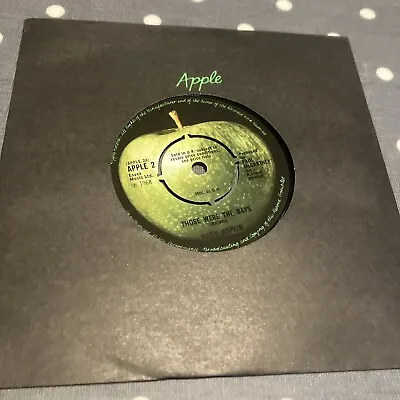 Mary Hopkin - Those Were The Days - Original Single 1968 • £5
