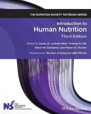 Introduction To Human Nutrition Third Edition By Susan A. Lanham-New • £68.14