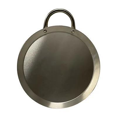 $20.99 • Buy 8  Stainless Steel Round Comal Griddle Fry Pan 