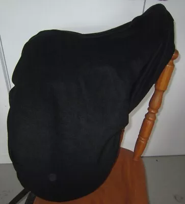 Horse Stock/Western/Fender Saddle Cover FREE EMBROIDERY+1 Stirrup Socks BLACK • $56