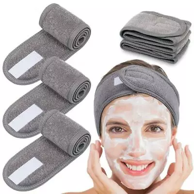 Spa Makeup Yoga Sport Headband Washing Face Hair Hood Sweat-absorbent Headband • £3.49