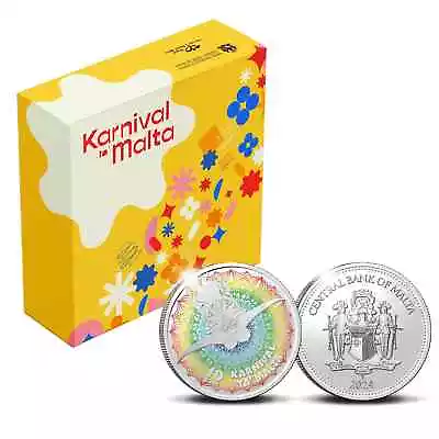 MALTA 2024 10 Euro Silver Proof KARNIVAL TA' MALTA 2024 • $135.50