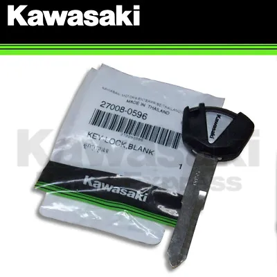 New 2015 - 2024 Genuine Kawasaki Ninja Versys Vulcan S Key Blank 27008-0596 • $20.51