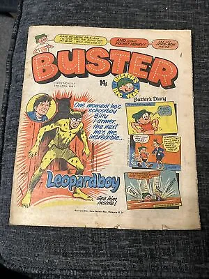£3.50 • Buy Buster Comic - 18 April 1981