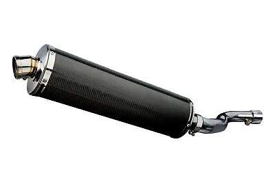 Suzuki GSX-R1000 Delkevic  Slip On 18  Carbon Oval Muffler Exhaust 07 08 • $329.99