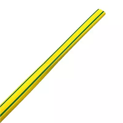 Click 20mm X 1.2m Yellow/Green Heat Shrink Thin Wall Tubing Electrical Power Ele • $42.34