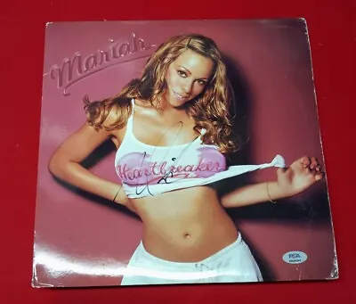 Mariah Carey Heartbreaker Vinyl Album Signed Autographed PSA • $499.99