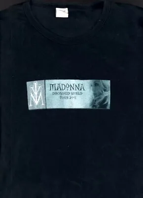 Madonna 2001 Drowned World Tour Unworn Original Vintage Concert Shirt W/tag • $79.99