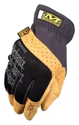 Mechanix Wear Material4X FastFit Synthetic Leather Work Gloves M Brown/Black • $19