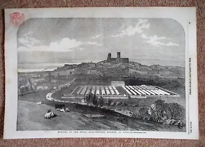 £20 • Buy Royal Agricultural Society Lincoln Original Illustrated London News Article 1854