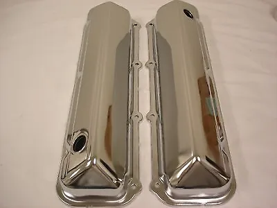 BBF Big Block Ford 429 460 Chrome Plated Steel Valve Covers 1968 -1997 Car Truck • $49.25