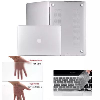 Hard Shell Case For Macbook AIR/PRO 2023 13/14/16  Keyboard Cover Screen Film • $14.99