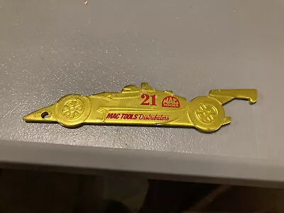 RARE Vintage Keychain MAC TOOLS Key Ring Racecar Race Car Distributor • $30