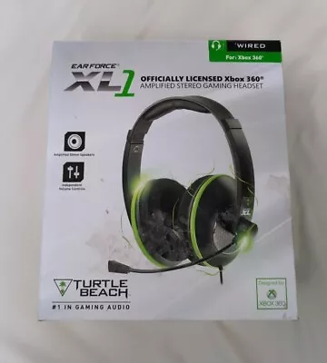 Turtle Beach Xbox 360 Wired Headset - Earforce XL 1 - New Open Box • $15