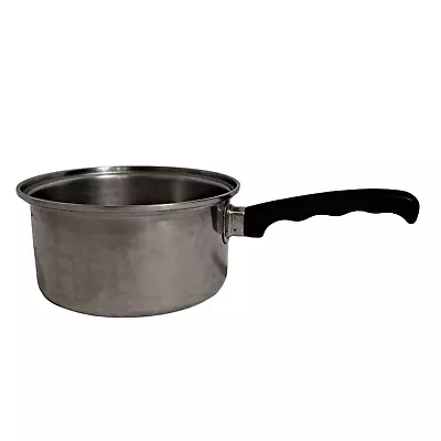 Vintage Vollrath Lo Heet Pot Pan 7  Diameter Saucepan Retro Stainless Steel • $27.99