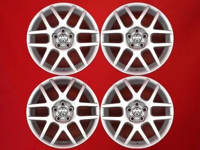 JDM Wheels VW 16x6.5 5x100 42 Golf IV GTI Genuine BBS RA516 Set4 WG • $1285.32