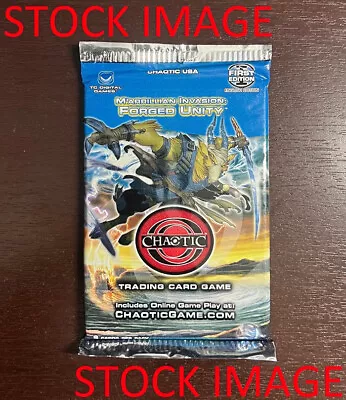 Chaotic FORGED UNITY 1st Edition - Factory Sealed 9 Card Booster Pack • $24