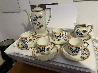 Vintage Japanese Hand Painted  Eggshell Porcelain 12  Piece Coffee/tea Set • £14.99