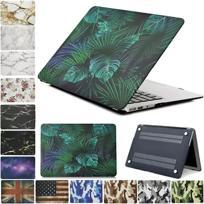 Laptop Coated Pattern Case Cover For MacBook Pro 14 16 Inch M3 CPU 2023 11 12 13 • £23.86