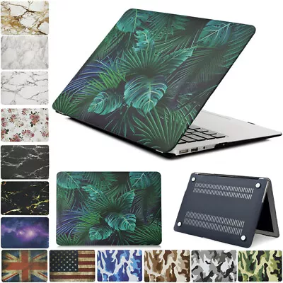 Laptop Hard PC Coated Cover For MacBook Air Pro 14  16  15  11  13  12  Retina  • £28.78
