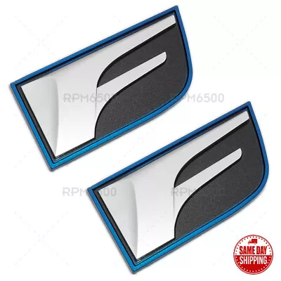 $44.99 • Buy 2x For Lexus OEM IS GS RC F Fender Letter Logo Badge 3D Decal Emblem Car F-Sport