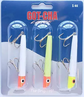 Sea Striker Got-Cha Original Lure 3 In. 1 Oz. G100GH-3PK • $13.49