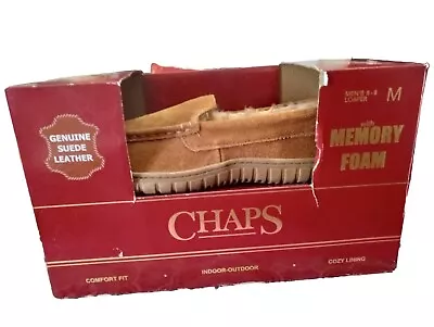 Chaps Memory Foam Slippers NIB • $9.99