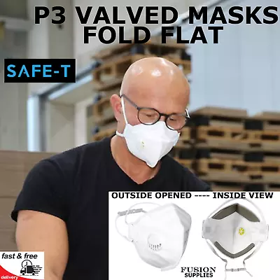 Ffp3v Mask.p3v.dust Mask.wood. Mdf. Sanding.welding.pesticide.spraying. Asbestos • £8.95