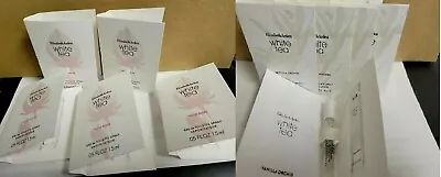 ELIZABETH ARDEN White Tea Perfum 5X VANILLA ORCHID + 5X WILD ROSE .05oz/1.5ml Ea • $15.99