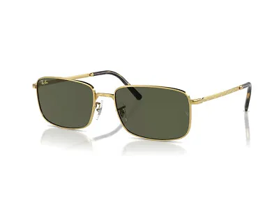 Ray-Ban Sunglasses RB3717  919631 Gold Green Man Woman • $119.47