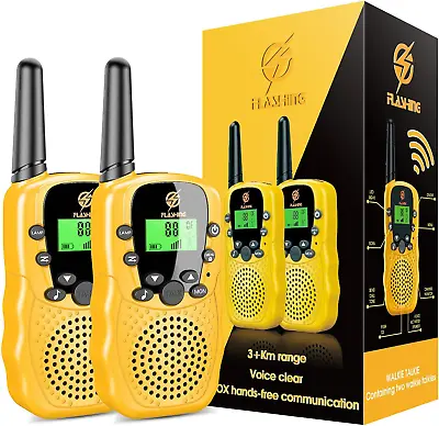 Qukir Walkie Talkies For Kids Toys For 3 4 5 6 Year Old Boy Girl Gift For 3-10 • £21.16