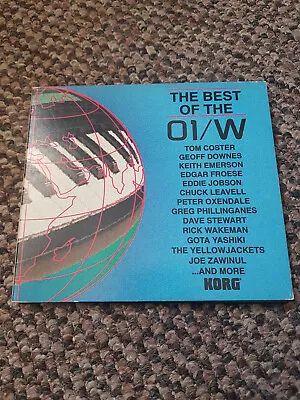 The Best Of The 01/W  By Keith Emerson Rick Wakeman - Korg Audio CD Compilation • £19.99