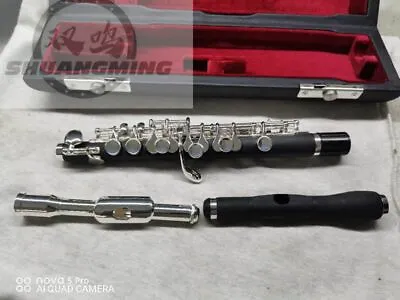 Excellent Piccolo C Key Silver Plated Nice Sound And Technique 2pcs Mouthpiece • $169