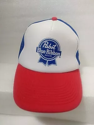 Pabst Blue Ribbon Trucker Cap ~Snap Back ~Mesh Back ~Never Worn • $14