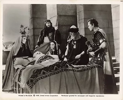 Solomon And Sheba 1959 Movie Photo 8x10 Yul Brynner Marisa Pavan  *P97b • $19.12