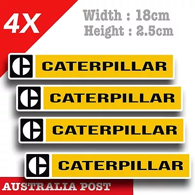Caterpillar Power Diesel X4 Sticker • $8