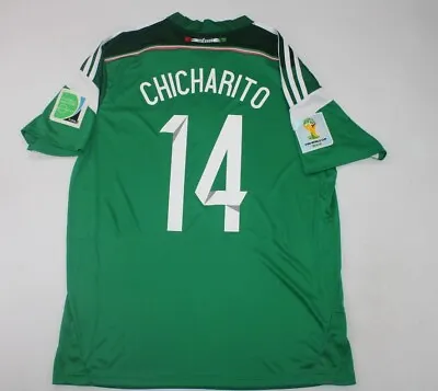 Mexico Jersey 2014 Short Sleeve Chicharito Playera World Cup Shirt Mundial 2014 • $85