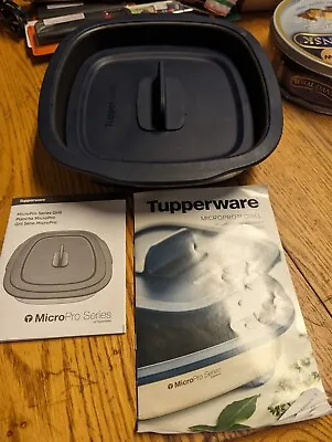 Tupperware MicroPro Series Base & Lid Micro Pro Grill Microwave 8270D-1 • $69.99