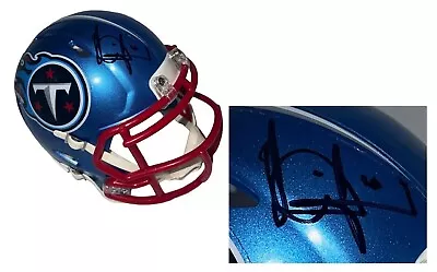 Vince Young Autographed Signed Tennessee Titans Flash Mini Football Helmet (JSA) • $71.95