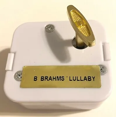 Sankyo Music Box Movements Mechanism Plays Brahms' Lullaby Children's Tune • $9.99