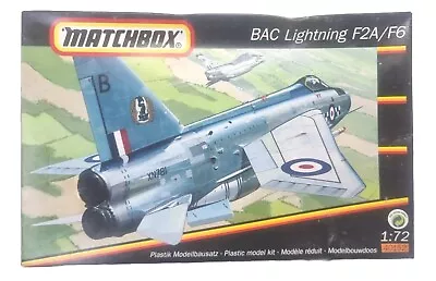 Vintage Matchbox Bac Lightning F2A/F6 XN781 Diecast Complete 40152 Toy Model Kit • £25