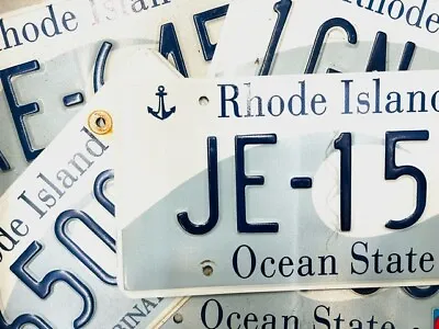 Rhode Island License Plate - Random Numbers & Letters - Free U.S. Shipping • $16.75
