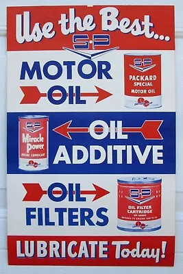 Studebaker  Packard  Motor Oil Oil Filters Oil Additive  Poster   18 X 24 • $19.95