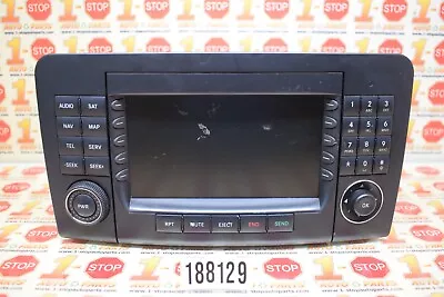 2006 2007 Mercedes Benz Ml350 Sat Radio Navigation Screen Display 1648201679 Oem • $299.99